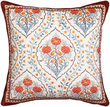 patdrea Designer French Vintage Velvet Throw Pillow Cover,18"x18"-Moritz B by patdrea