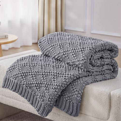 Anysay Knitted Weighted Blanket for Adult,Chunky Knit Throw 60''*80'' 12lbs by Unknown