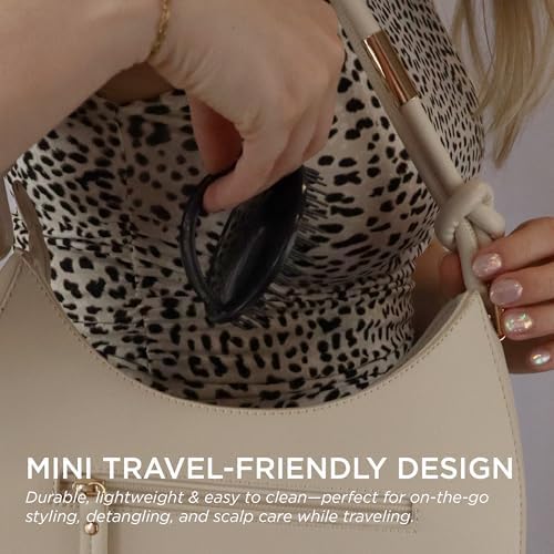 Denman Detangle Hair Brush for Curly Hair & Scalp Massager D6 - Hair Straightening Brush - Image 6