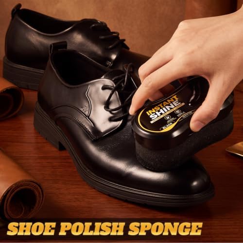 Loopeer 6 Pcs Shoe Shine Sponge - Image 4