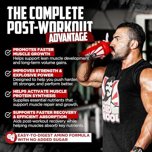 Old School Labs Vintage Build Post-Workout Recovery Powder, Watermelon - Image 4