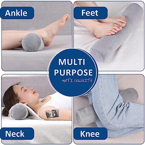 Neck Roll Pillow,Cervical Neck Pillow Bolster Pillow for Sleeping - Image 7