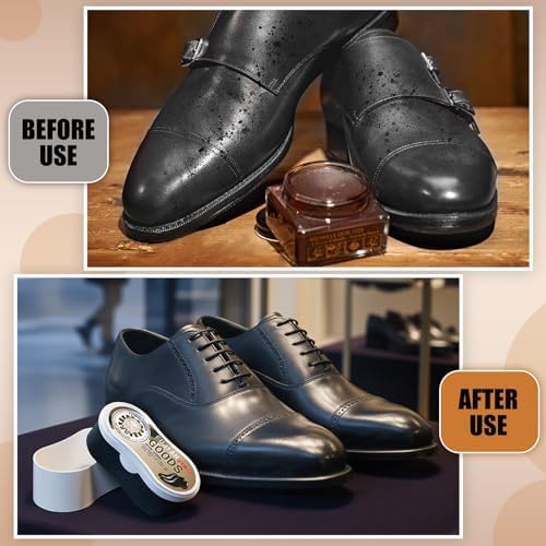 Loopeer 12Pcs Shoe Shine Sponge, Instant Leather Care - Image 4