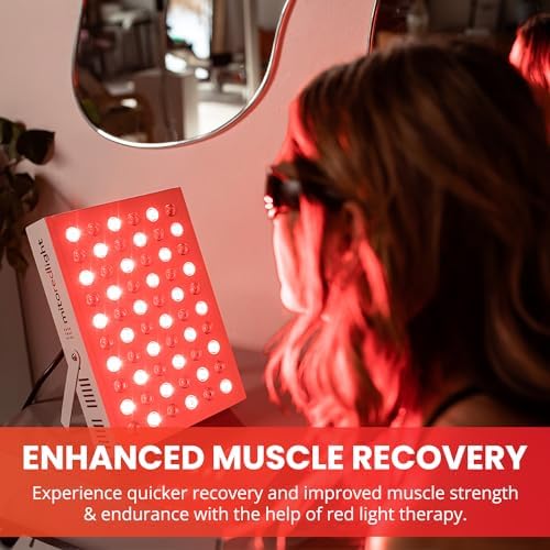 Mito Red Light – MitoMIN 2.0 Red Light Panel – Red Light Therapy for Face and Neck – Red Light & Near Infrared Red Light Therapy – At-Home Red Light Therapy for Body - Image 4