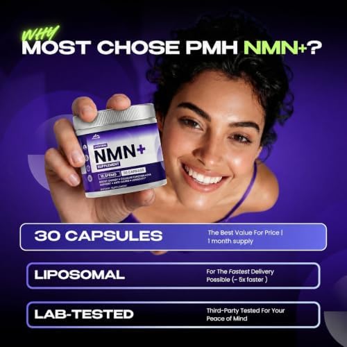 PURE HEALTH MAX NMN Supplement with NAD+ Resveratrol and French Maritime Pine Bark Extract - NMNH Alternative - Image 3