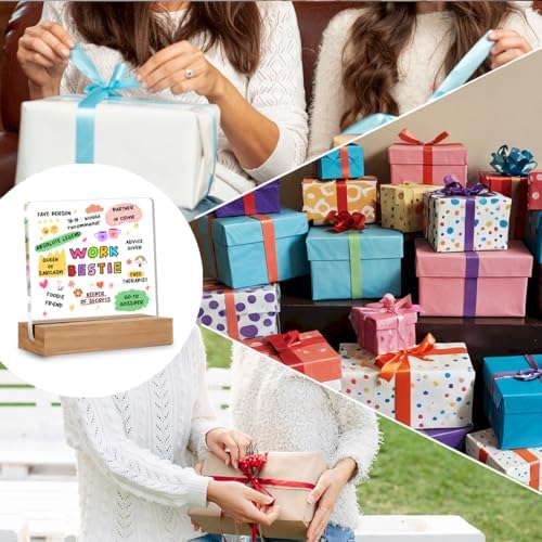 Work Bestie Gifts for Women, Funny Birthday Gifts for Friends Coworkers - Image 7