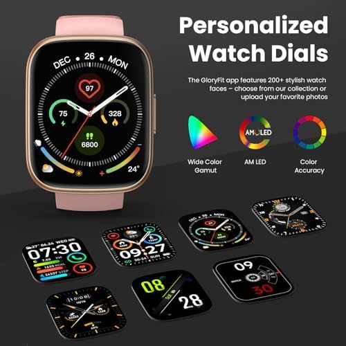Smart Watch for Men Women (Answer/Make Call), 1.95" Touch Screen Fitness Tracker with Heart Rate/Sleep Monitor, IP68 Waterproof Smartwatch for Android iOS, Fitness Watch with 120+ Sports Modes, Pink - Image 6