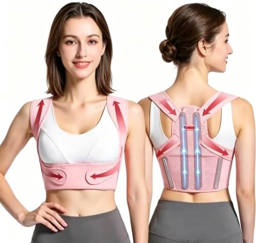 Posture Corrector for Women & Men, Back Shoulder Support Brace by Unknown