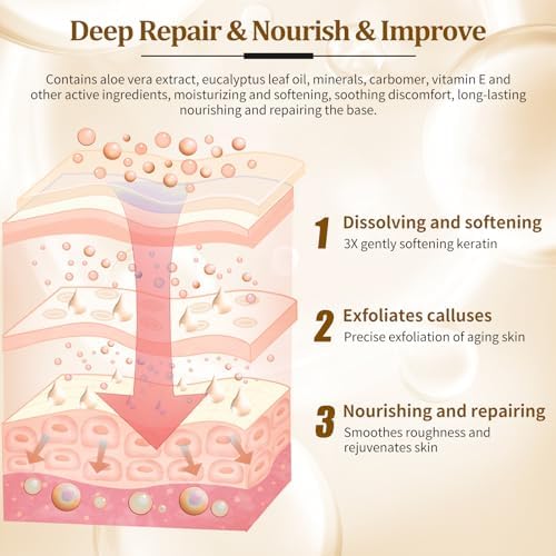 Pedicure Kit Foot Soak Set: Bubble Salt, Sugar Scrub, Massage Mask, Massage Lotion in a Box, 4 Step Foot Spa Kit for Dry Feet,Tired Feet (1 Set Golden Petals) - Image 3