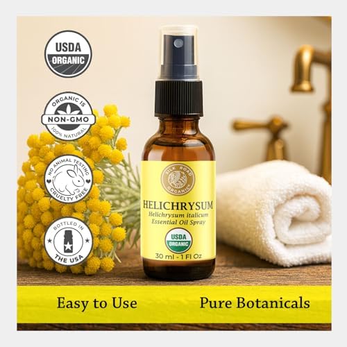 Silk Road Organic Helichrysum Italicum Essential Oil Spray, USDA Certified - Image 5