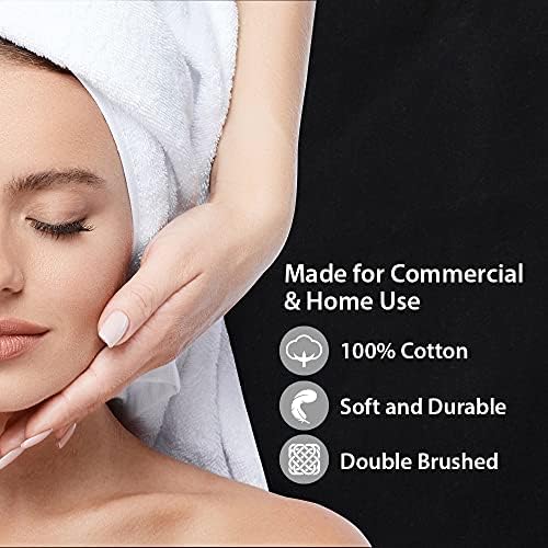 ForPro Premium Flannel 3-Piece Massage Sheet Set, Black - Image 4