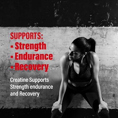 100% Pure Creatine Monohydrate Powder 100 Servings, Canada-Made, Micronized Powder, Muscle Growth, Unflavored, Ideal for Athletes & Fitness Enthusiasts, Third Party lab Tested, Vegan, 500 g - Image 2