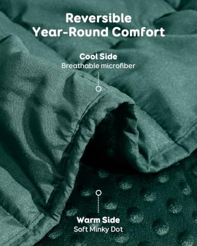 Kivik 25lbs Weighted Blanket for Adults, 80"x87" King Size Heavy Blankets - Image 3