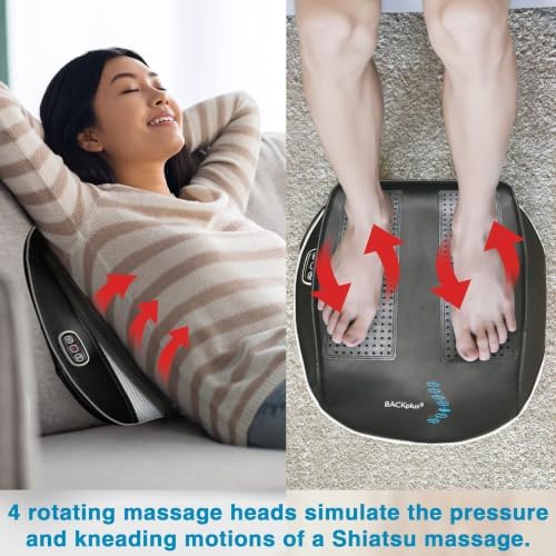 Shiatsu Back & Foot Massager Pad - Image 2