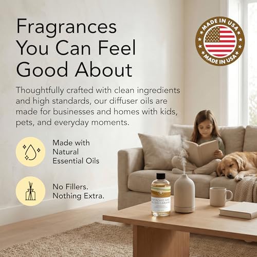 Aroma Country Pistachio & Salted Caramel Luxury Diffuser Oil (8.5 Fl Oz) - Image 7