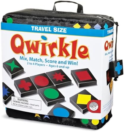 MindWare Travel Qwirkle Strategy Tile Board Game for 2-4 Players - Image 4