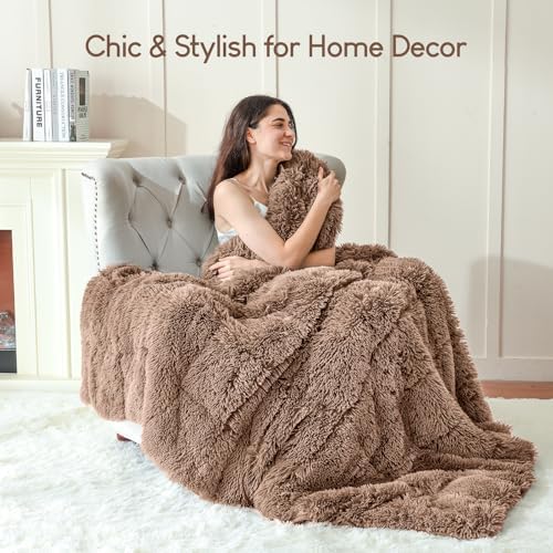 Cottonblue Weighted Blanket 20lbs for Adults Queen Size 60x80in Soft Sherpa - Image 6