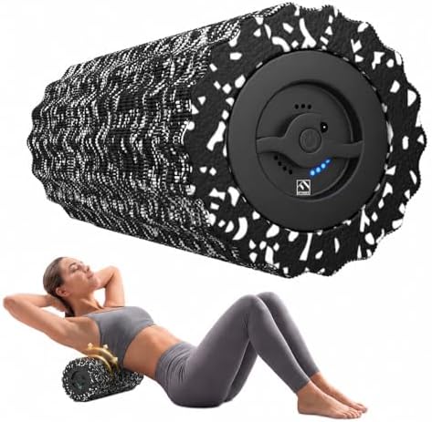 FITINDEX Vibrating Foam Roller for Exercise,4 Vibration Speeds,Rechargeable by FITINDEX