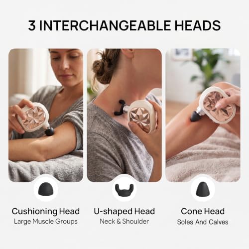 Mini Massage Gun, Diamond Design Massage Gun Deep Tissue for Pocket - Image 3