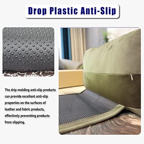Non-Slip Head Pillow for Recliners - Neck Support Cushion with Velvet Cover for Pain Relief at Home, Office and Travel (Camel) - Image 3