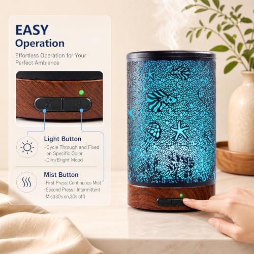 EQUSUPRO Essential Oil Diffuser for Home Fragrance & Aromatherapy 150ml - Image 4