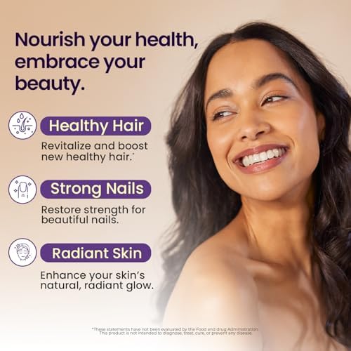 NAD+, Resveratrol, Berberine, & Biotin Anti-Aging Gummy - Hair, Skin, Nails & Joint Supplement - Collagen Peptides, Keratin, Zinc, Vitamin K2 & D3 Gummies -Regeneration- Non-GMO - Made in USA 60 Count - Image 2