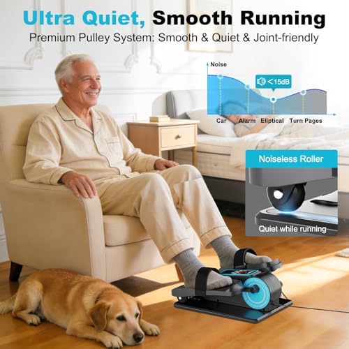 TDH Under Desk Elliptical Machine Leg Exerciser Electric - Image 6