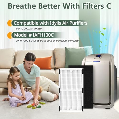 Hepa Filter C Replacement for Idylis IAF-H-100C, IAP-10-200, IAP-10-280 - Image 5