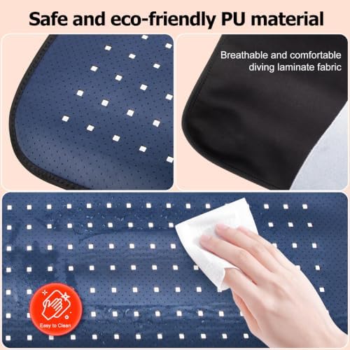 Red Light Therapy Mat for Body, 23.6" x 39.5" Near Infrared Light Therapy Pad with 600 LEDs,660nm & 850nm, Infrared Heating Pad with 3 Modes & 5 Brightness Levels for Improved Sleep - Image 4