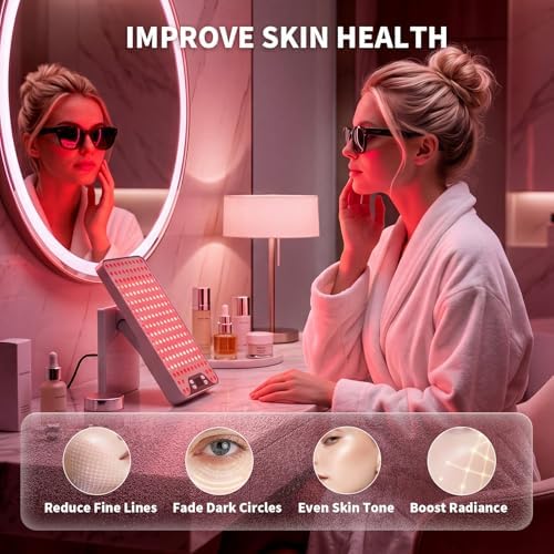 red Light Therapy Panel 630nm 660nm 850nm Combined Wavelengths - Image 3