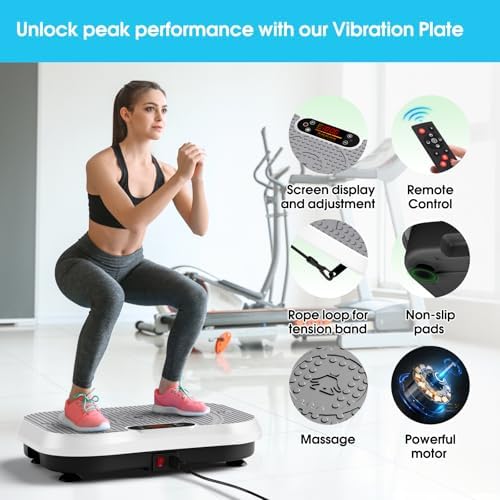 SoftGym Vibration Plate Exercise Machine for Lymphatic Drainage & Fitness - Image 3