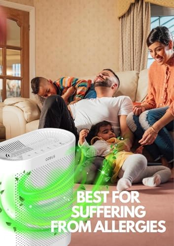AZEUS Air Purifier for Large Rooms, H13 True HEPA, Auto Sensor - Image 5