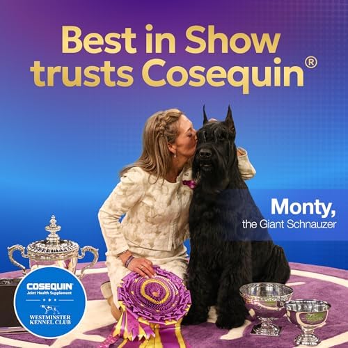 Nutramax Laboratories Cosequin Maximum Strength Joint Health Supplement for Dogs - With Glucosamine, Chondroitin, and MSM, 2 Pack, 264 Total Chewable Tablets - Image 6