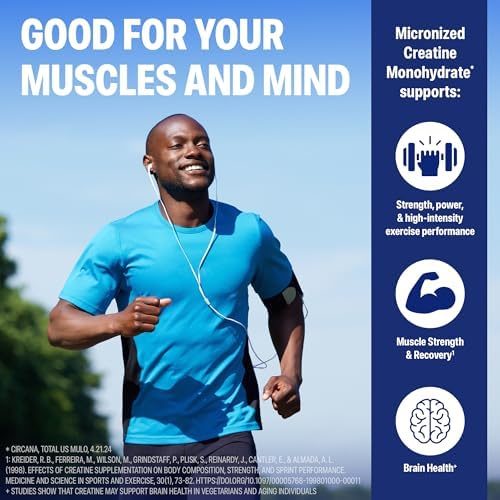Orgain 5g Creatine Monohydrate Micronized Powder, Lemonade, 80 Servings - Image 3