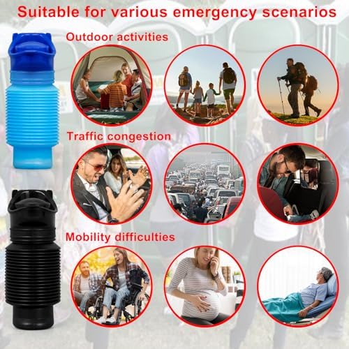 Portable Urinal, Portable Car Urinal for Men and Women, 750ml, Leakproof - Image 5