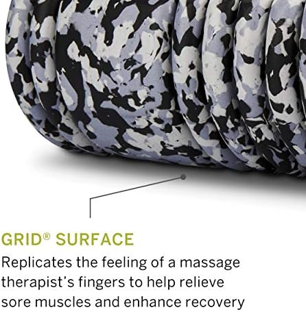 TRIGGERPOINT Performance Therapy Grid Foam Roller for Exercise, Deep Tissue Massage and Muscle Recovery, Original (13-Inch), Grey Camo - Image 6