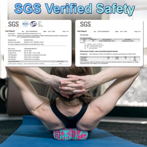Deep Tissue Massage Ball for Exercise & Recovery - SGS Certification - Targets Back, Shoulder, Legs&Feet - Relieves Muscle Knots, Joint Pain&Tightness, Pressure Point Therapy- Myofascial Release Ball - Image 2