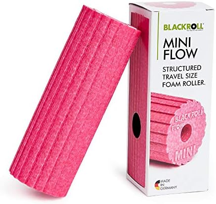 BLACKROLL - Mini Flow Foam Roller, Portable Massage Tool for Feet, Hands, and Arms, Ideal for Travel and Plantar Fasciitis Relief, Great for Exercise, Massage, and Muscle Recovery, 6" x 2" by Blackroll