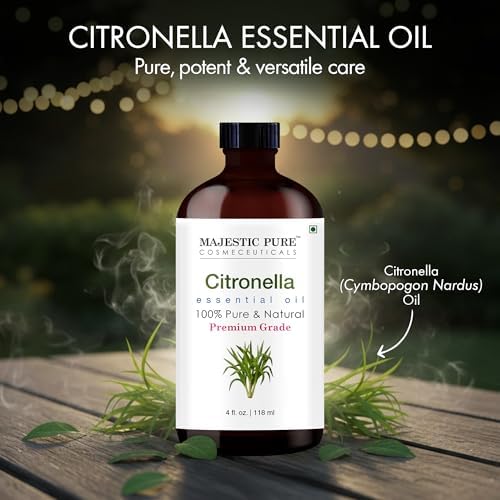 Majestic Pure Citronella Essential Oil for Diffuser - 4 Fl Oz - Image 2