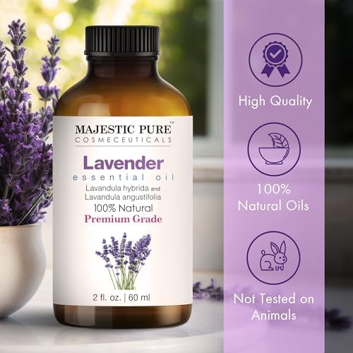 Majestic Pure Lavender Essential Oil for Diffuser - 2 Fl Oz - Image 5