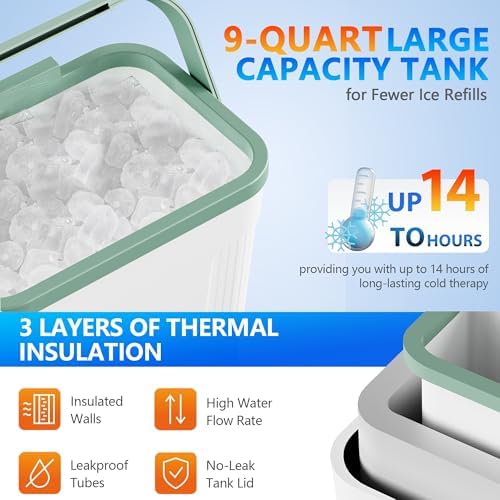 Programmable Timer Cold Therapy Machine for Shoulder w/Quiet Pump - Image 2