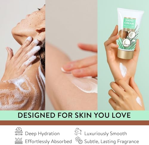 Spa Gift for Women, 8 Piece Luxury Coconut Bath Set with Bubble Bath & Bath Bombs Body Scrub Lotion Hand Cream, Bath Sets for Women Gift, Anniversary Present Birthday Gifts - Image 4