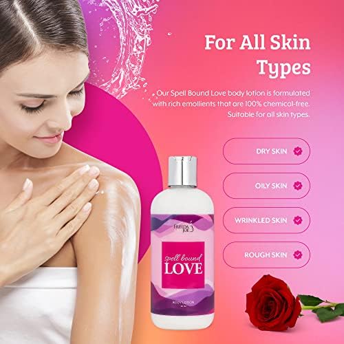 Home Spa Gift Deep Moisturizing Fragrance Body Lotion - Spell Bound Love - Image 5