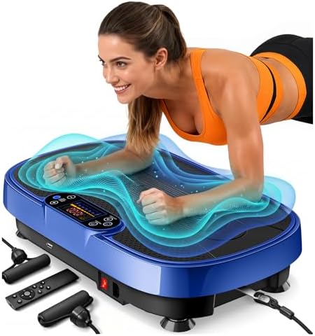 Renoj 3D Vibration Plate Exercise Machine, 200W Motor, 455lbs Capacity by VisittheRenoj