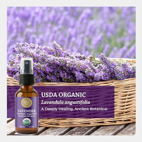 Silk Road Organic Lavender Essential Oil Calming Spray, USDA Certified - Image 6