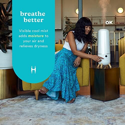 Homedics Cool Mist Ultrasonic Humidifier for Bedroom, Large Room - Image 2