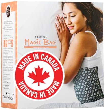 The Original Magic Bag® Classic Signature Edition Heating Compress, Hot/Cold Therapy for Stomach and Lower Back Pain Relief, Cordless Hot Cold Compress, 30.5 x 23 cm (12" x 9") by TheOriginalMagicBag