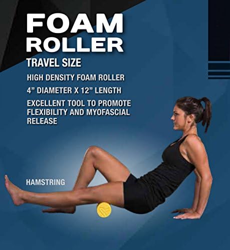 Pro-Tec Athletics Travel Foam Roller, High-Density Massage Tool for Flexibility, Myofascial Release, and Recovery - Image 3
