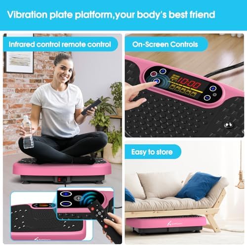 SoftGym Vibration Plate Exercise Machine for Lymphatic Drainage & Fitness - Image 2