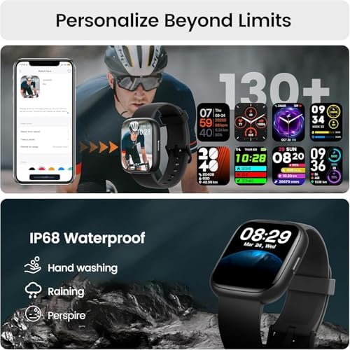 Smart Watch with Alexa Built-in, 1.83" HD Bluetooth Calling Fitness Tracker - Image 6